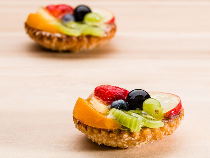 Fruitgebakje korst