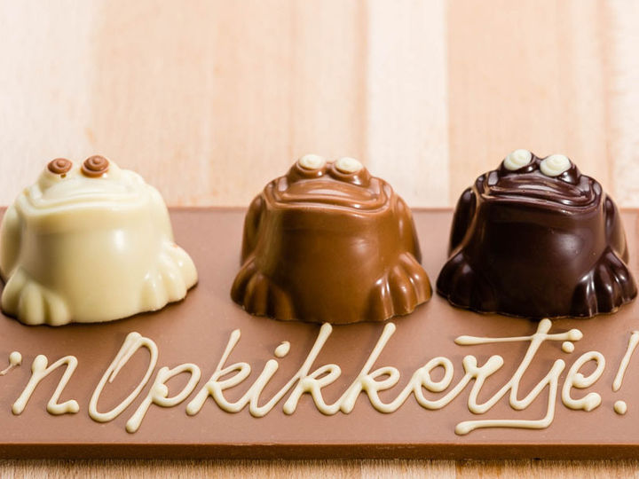 Opkikkertje chocolade