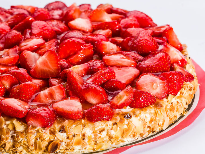 Aardbei Puddingbodem klein