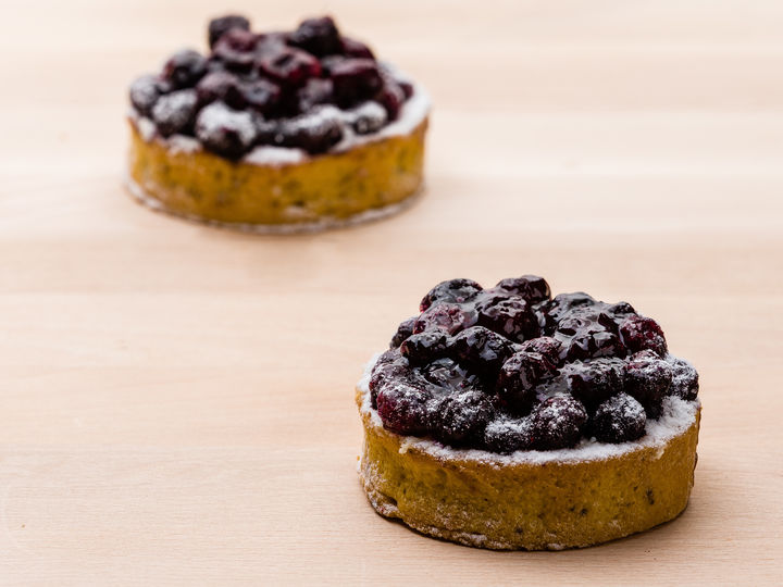 Blauwe bes tartelette  (seizoen)